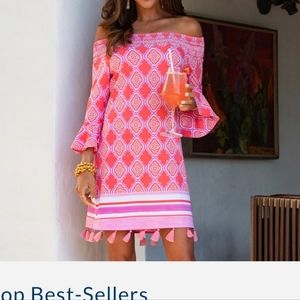 Cabana Life coral dress